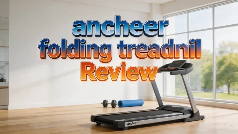 Ancheer Folding Treadmill Review 2026: Worth Your Money?