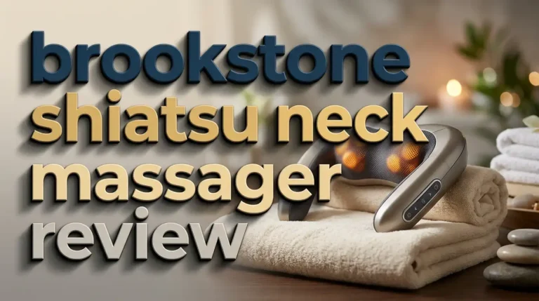 Brookstone Shiatsu Neck Massager Review 2026: Worth Your Money?
