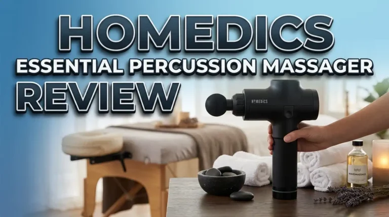 Homedics Essential Percussion Massager Review 2026: Is This Worth Buying?