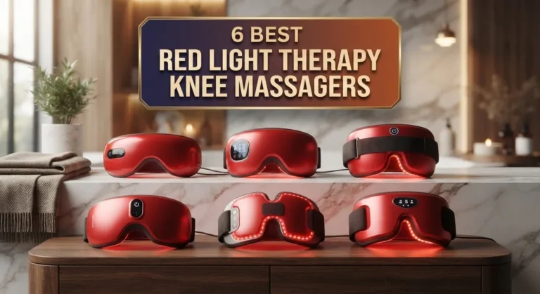 6 Best Red Light Therapy Knee Massagers for Pain Relief