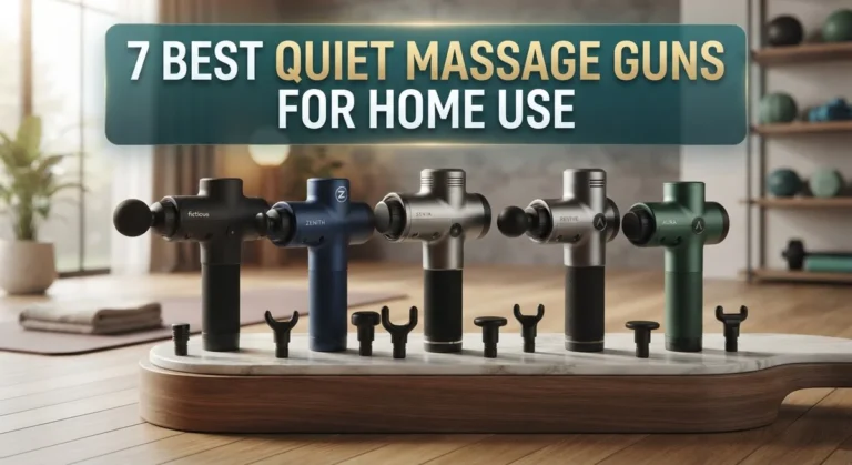 7 Best Quiet Massage Guns for Home Use in 2026