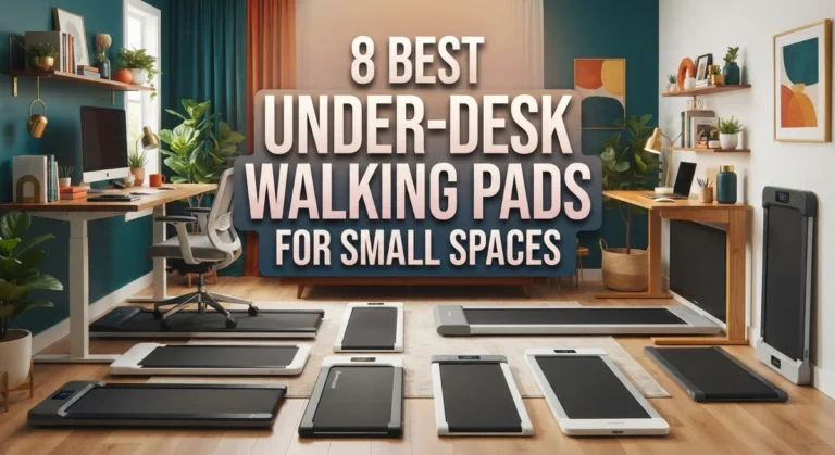 8 Best Under-Desk Walking Pads for Small Spaces