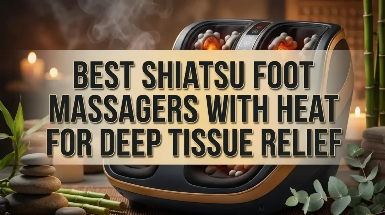 7 Best Shiatsu Foot Massagers with Heat for Deep Tissue Relief